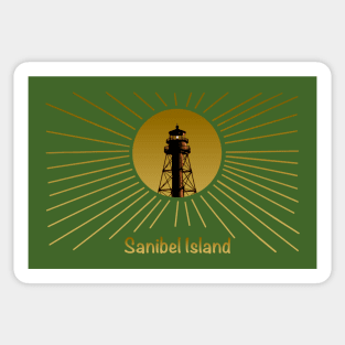 Sanibel Sun Rays Sticker